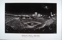 Fans Shed Light On The Game Poster Print by Scott Mutter