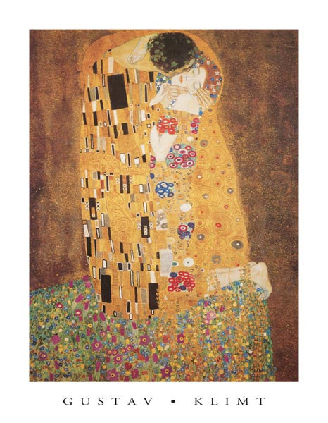 The Kiss, c.1908 Poster Print by Gustav Klimt (11x14)
