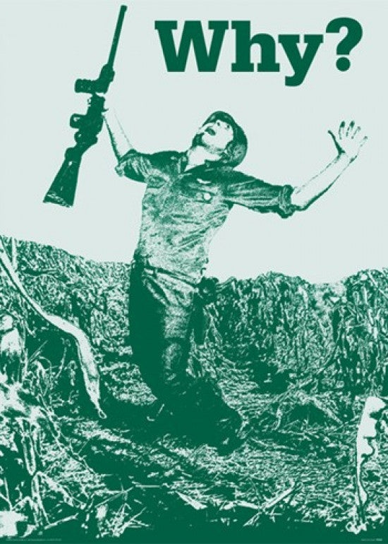 Why? Soldier Poster Print - Rolled Art Print 24x34