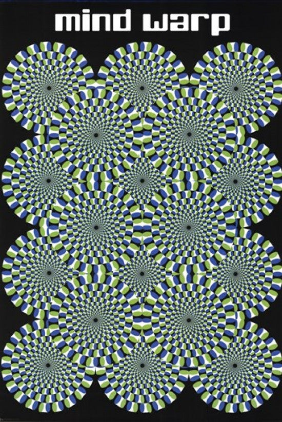 Mind Warp Circles Rolled Poster Print - 22x34