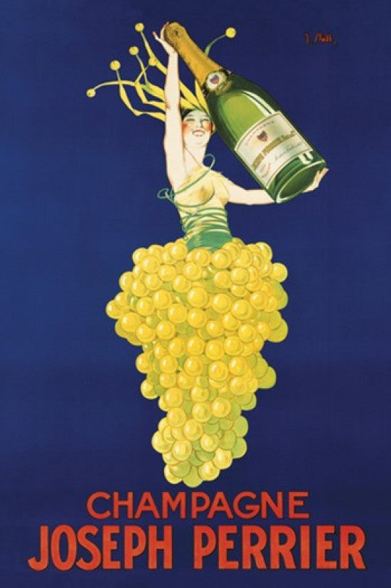 Champagne Perrier Poster Print - 24x36 Rolled Poster