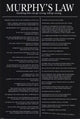 Murphy's Law Poster Print - 24x36 Rolled Poster