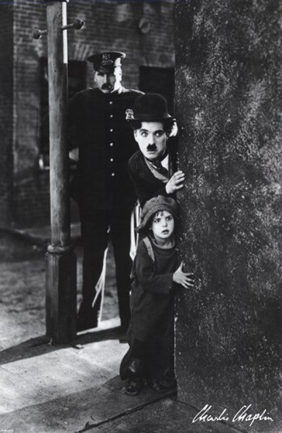 Charlie Chaplin - The Kid Rolled Poster Print 24x36