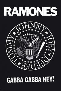 The Ramones Logo Poster Print - 22x34 Rolled Art