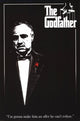 Godfather Red Rose Movie Poster Print 24x36