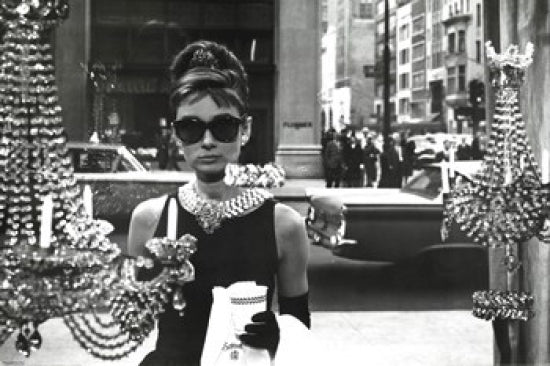 Audrey Hepburn Window Poster - Iconic Movie Art Print