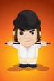 Alex Clockwork Orange Poster showcasing vintage movie art in vibrant colors.