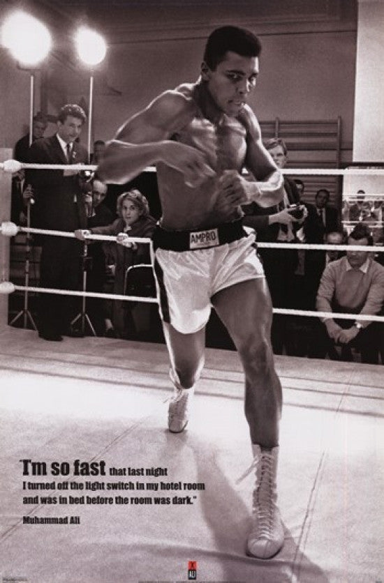 Ali - Fast Rolled Poster Print | Perfect for Home or Office