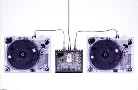 X-Ray Decks Poster Print showcasing intricate deck structures.
