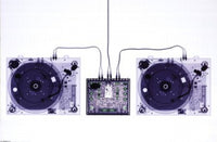 X-Ray Decks Poster Print showcasing intricate deck structures.