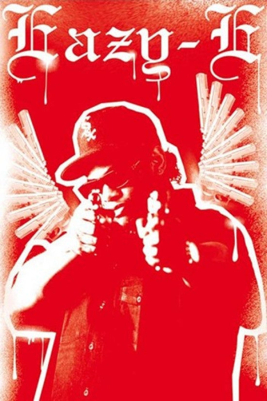 Eazy-E Gun Wings Poster Print - 22x34 Rolled Art