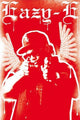 Eazy-E Gun Wings Poster Print - 22x34 Rolled Art