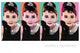 Audrey Hepburn Pop Art Poster Print - 34x22 Rolled Poster