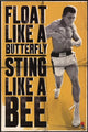 Ali - Float Like a Butterfly Rolled Poster Print