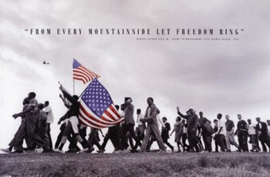 Selma March - From Every Mountainside Poster Art Print