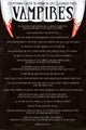 Everything I Learned From Vampires Poster Print showcasing supernatural themes.