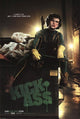 Kick-Ass Movie Poster Print featuring vibrant superhero artwork.