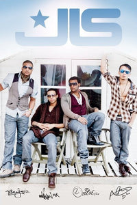 JLS Beach Hut Poster Print - Rolled Artwork 22x34