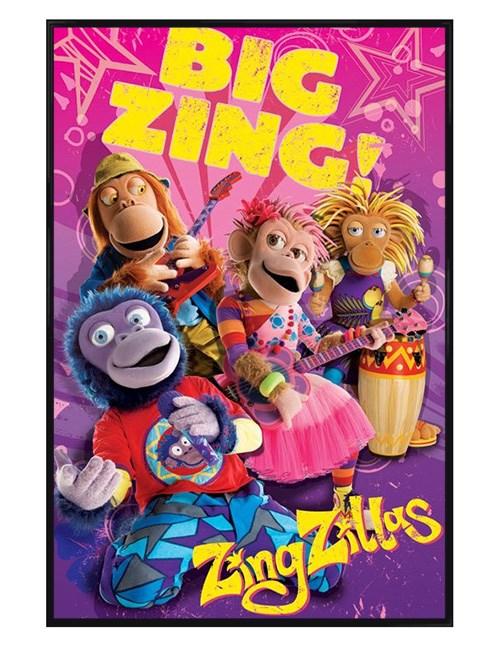 Zingzillas Big Zing Poster - Colorful Kids' Wall Art
