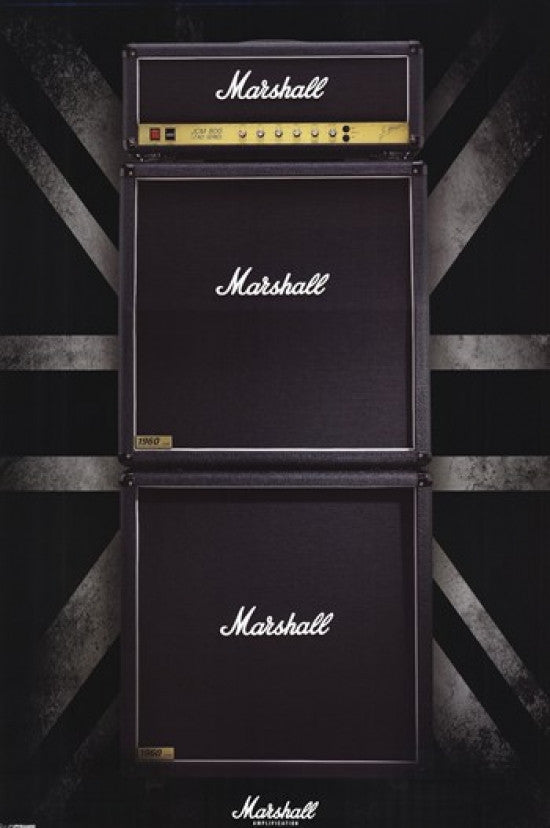 Marshall Stack Poster Print - Rolled 24x36 Art
