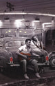 Legendary Crossroads Poster by Chris Consani showcasing vibrant landscape art.