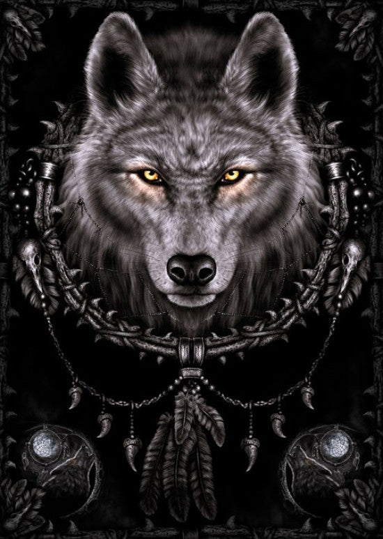 Spiral - Wolf Dreams Rolled Poster Print (24x36)
