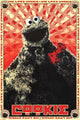 Cookie Monster Poster Print - Sesame Street Art 24x36