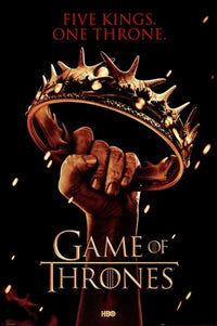 Game of Thrones Crown Poster - Premium Art Print