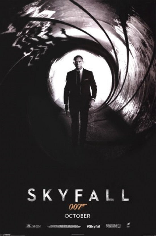 James Bond - Skyfall Teaser Poster Print 24x36