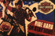 Harley Davidson Ride Hard Poster Print featuring motorcycle culture.