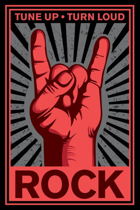 Tune Up, Turn Loud Poster Print - 22x34