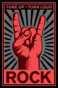 Tune Up, Turn Loud Poster Print - 22x34