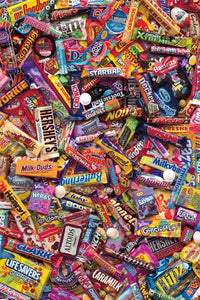 I Want Candy Poster Print - Fun Wall Art for Home or Office