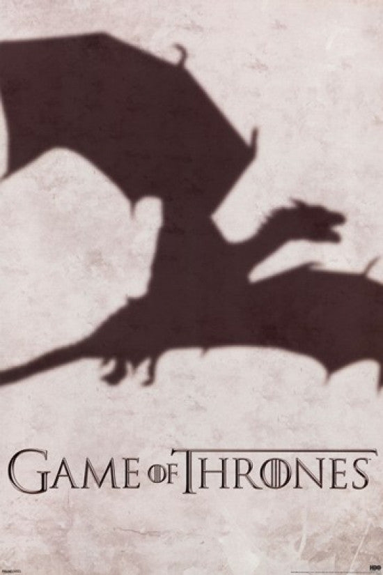 Game of Thrones Dragon Shadow Poster Print - 22x34
