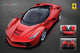 Ferrari LaFerrari Poster showcasing sleek automotive design.