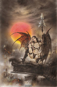 Black Tinkerbell Poster Print by Luis Royo - 22x34