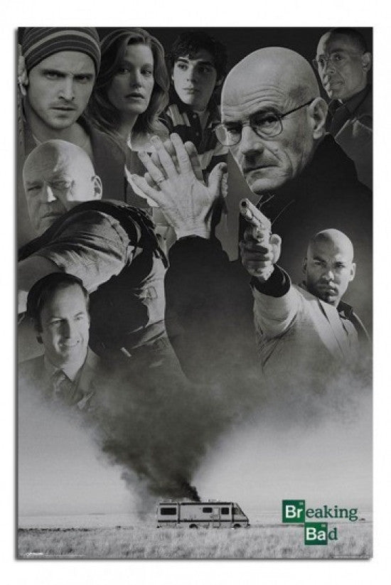 Breaking Bad - Up In Smoke Rolled Poster Print