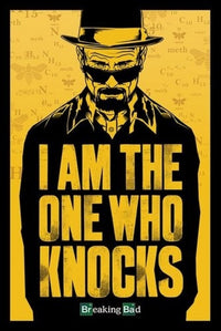 Breaking Bad - I Am The One Who Knocks Poster Print 24x36