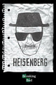 Breaking Bad Heisenberg Sketch Poster Print 24x36