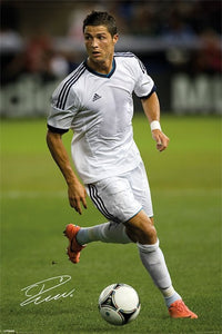 Ronaldo Autograph Poster Print - 24x36 Rolled Poster