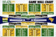 World Cup Wall Chart Poster Print - 34x22 Rolled Poster