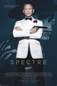 James Bond - Spectre - Skull Poster Print 24x36