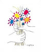 Petit Fleurs Poster Print by Pablo Picasso - Rolled Art Print
