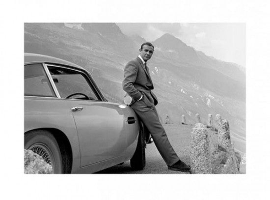 James Bond Aston Martin Poster Print - Perfect for Home or Office