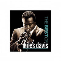 Miles Davis - The Best of 16x16 poster featuring jazz art.