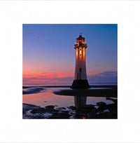 Lighthouse Poster Print - 16x16 Rolled Art Print
