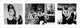 Audrey Hepburn - Breakfast at Tiffany's Triptych Poster Print
