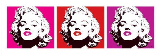 Marilyn Monroe Red Poster Print - 38x13 | Posterazzi