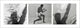 Muhammad Ali Underwater Triptych Poster Print - 38x13
