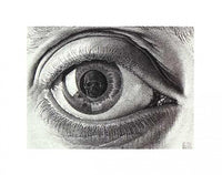 Eye Poster Print by M.C. Escher - Rolled Art Print
